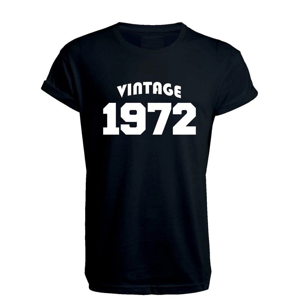 Vintage 1972 T Shirt - 50th Birthday T Shirt, Classic, Gift, Birth Year