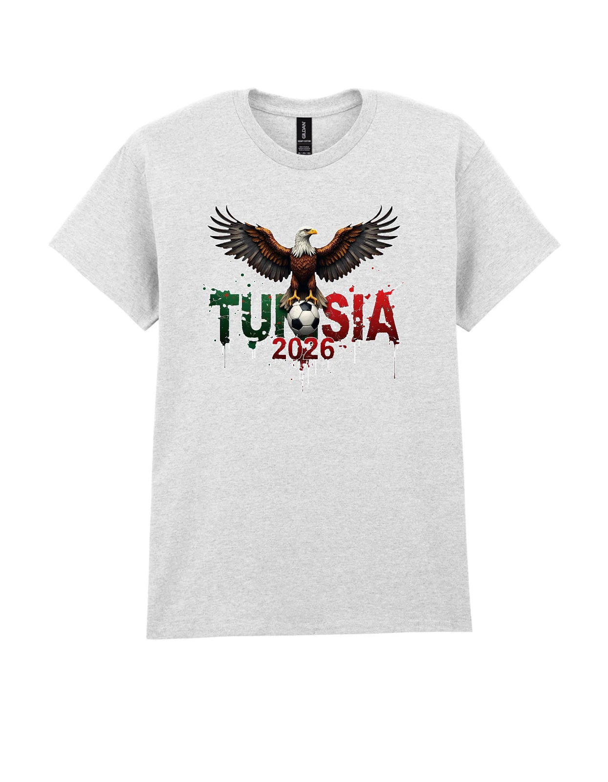 Tunisia World Cup 2026 T-Shirt Football mens women unisex gildan