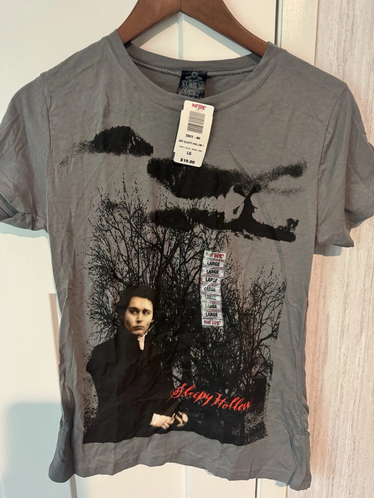 Vtg New With Tags Giant Sleepy Hollow T Shirt Women’s Size Large Rare