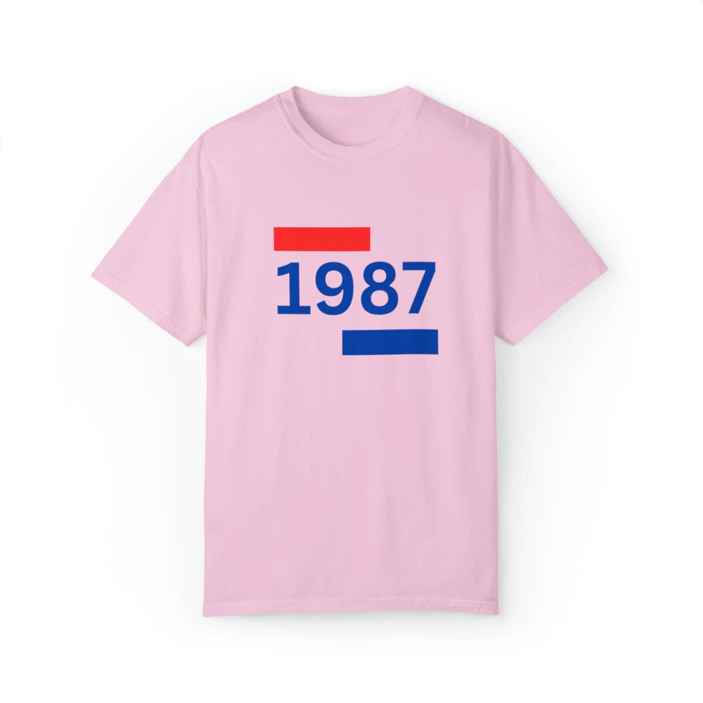 Custom Year Born Unisex Garment-Dyed T-shirt
