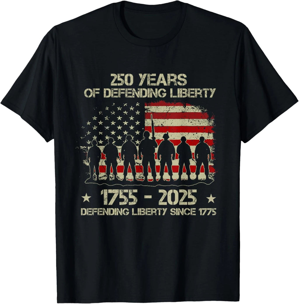 Patriotic USA Army Military Parade 250th Anniversary Unisex T-Shirt