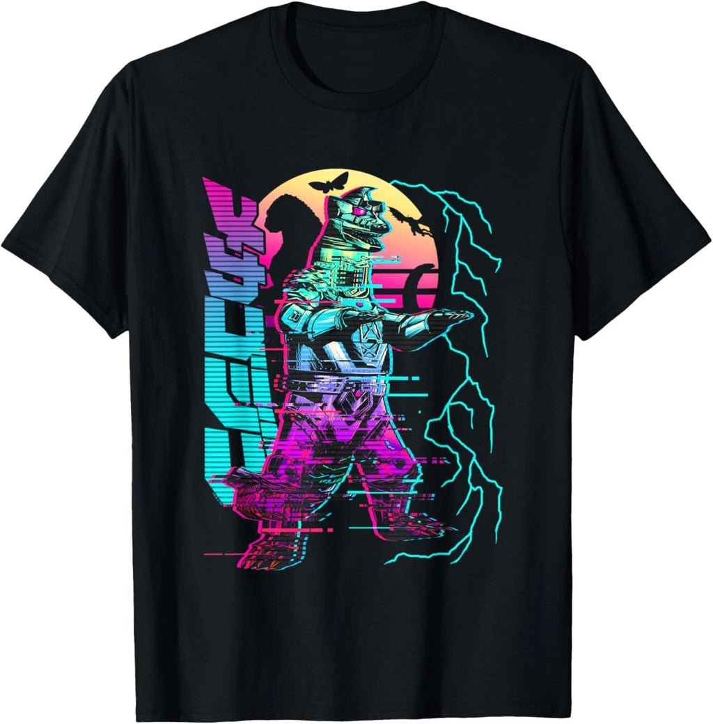 Godzilla Neon Mechagodzilla T-Shirt