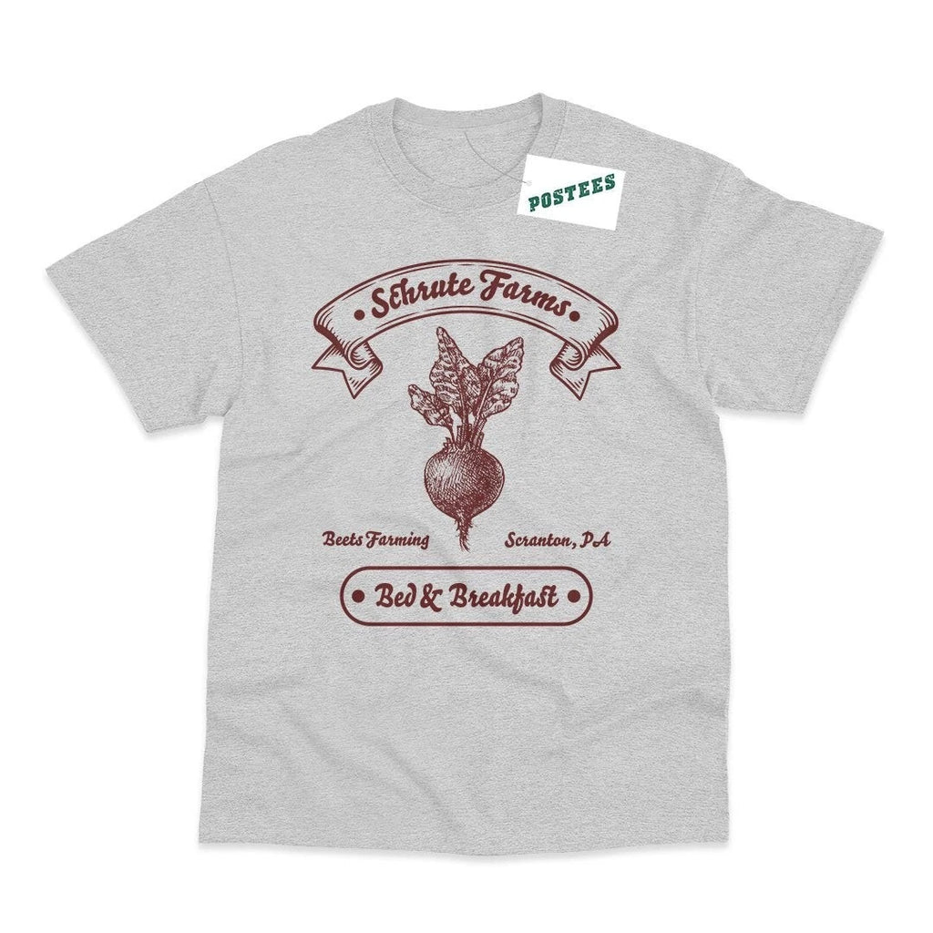 Schrute Farms B&B Print Corrected Pre-Washed The Office US Inspired T-Shirts