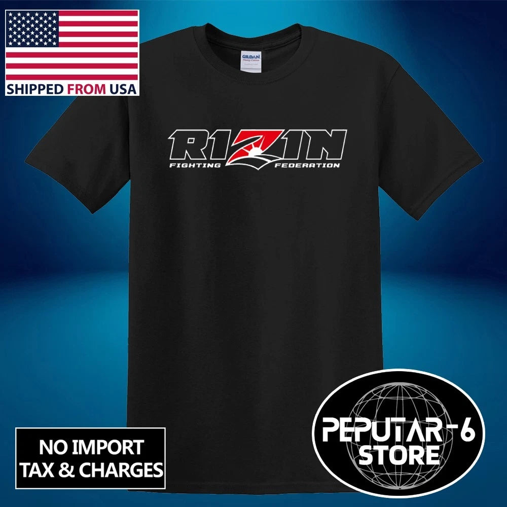 Rizin Fighting Championship Japan Men's Black Size S-3XL