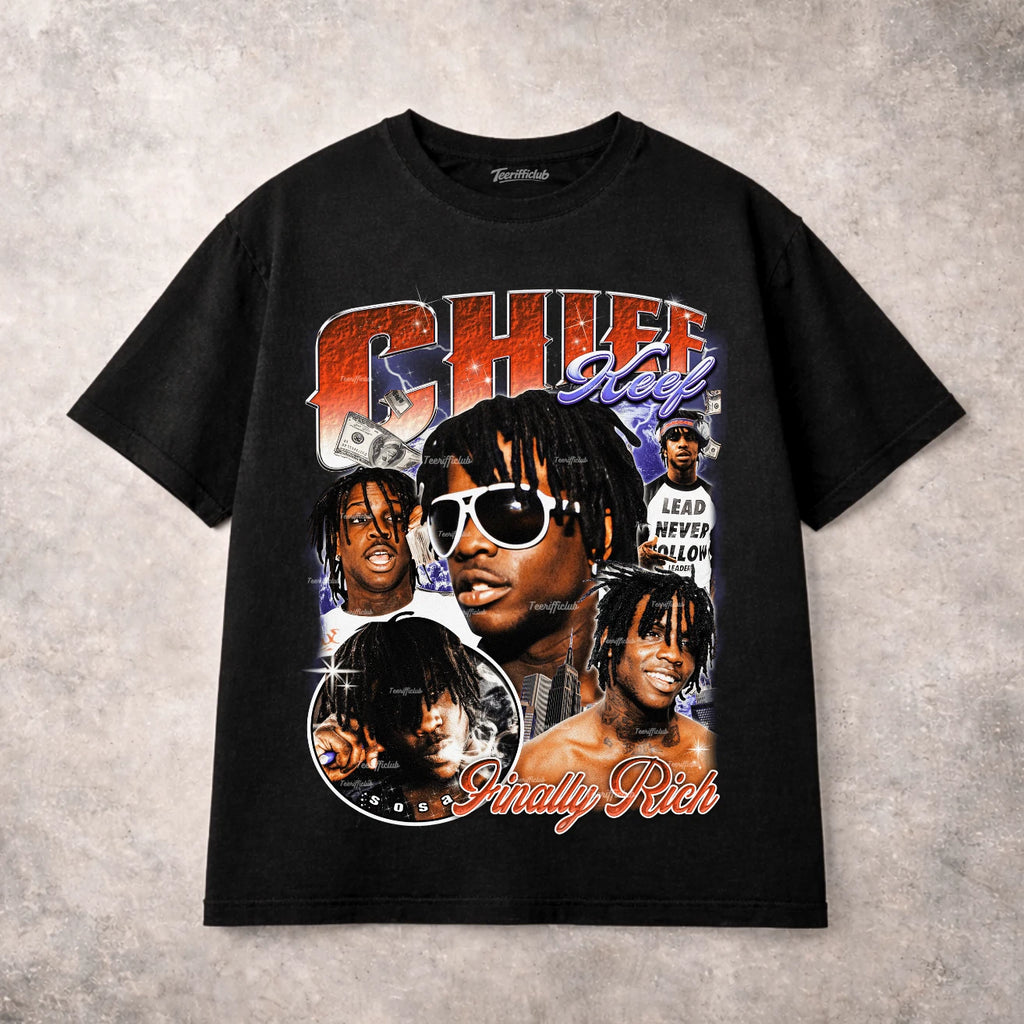 Chief Keef  T-Shirt, O´Block Chicago Shirt, Rap Merch Sosa Hip Hop True Religion