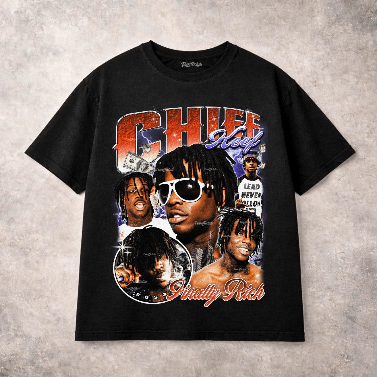 Chief Keef  T-Shirt, O´Block Chicago Shirt, Rap Merch Sosa Hip Hop True Religion