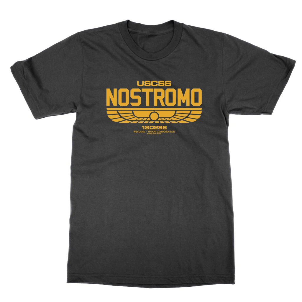 USCSS Nostromo t-shirt Alien geek nerd aliens sci fi top tee present gift