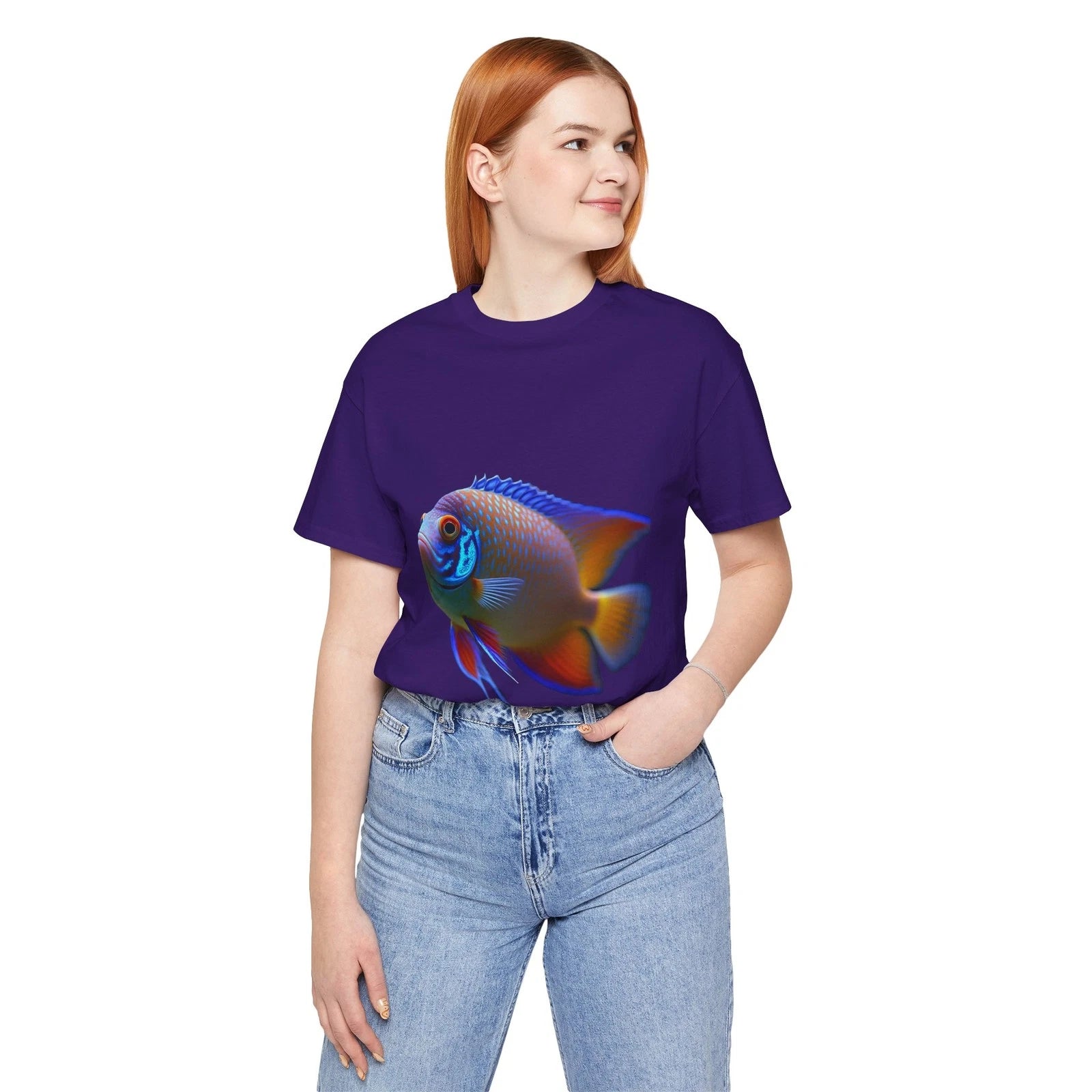 Colorful Angelfish Tee | Tropical Fish Illustration