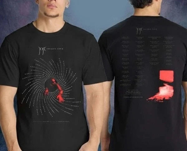 Joji Merch Solaris Tour 2026 Tour Dates Two Sided T-Shirt