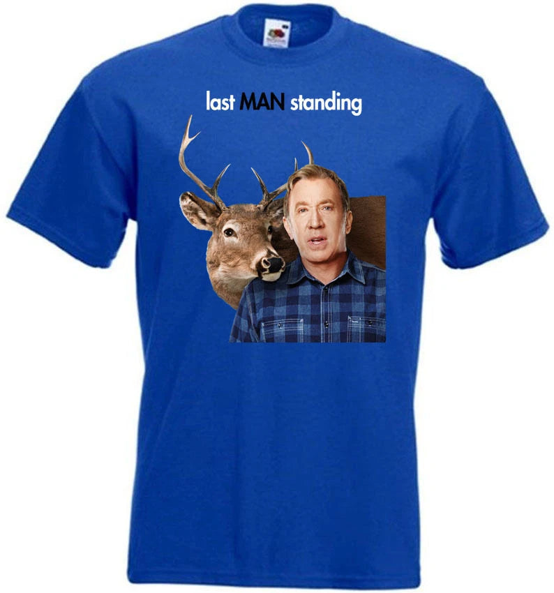 Last Man Standing v.4 Movie Poster T shirt blue all sizes S-5XL