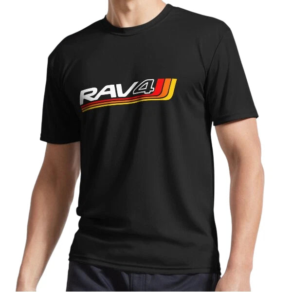 New RAV4 Heritage color Artwork Active Logo T-Shirt Funny Size S to 5XL