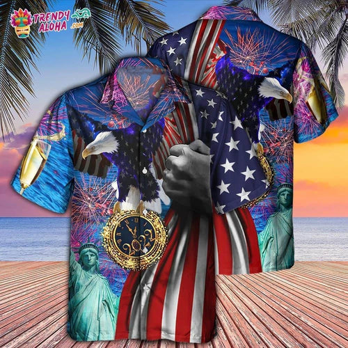 America 2022 New America Hawaiian Shirt – Trendy Aloha L680