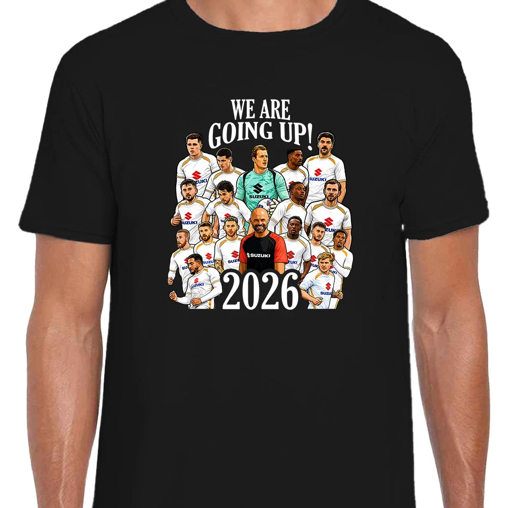 MK Dons Promoted 2026 Adult T-Shirt Tee S-2XL We Are Going Up MK Dons T-Shirt