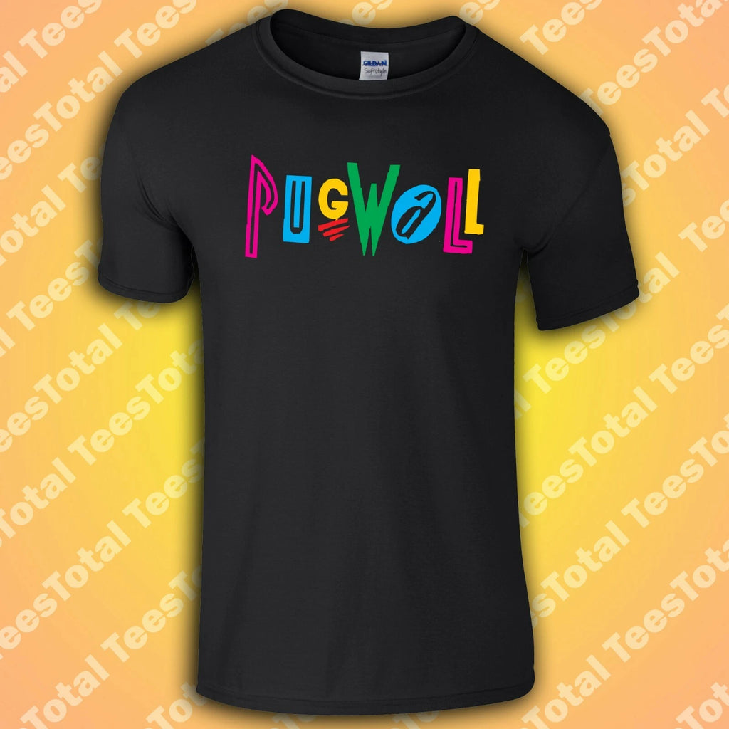 Pugwall T-Shirt | Retro 90s | Peter Unwin George Wall | 90s Kids