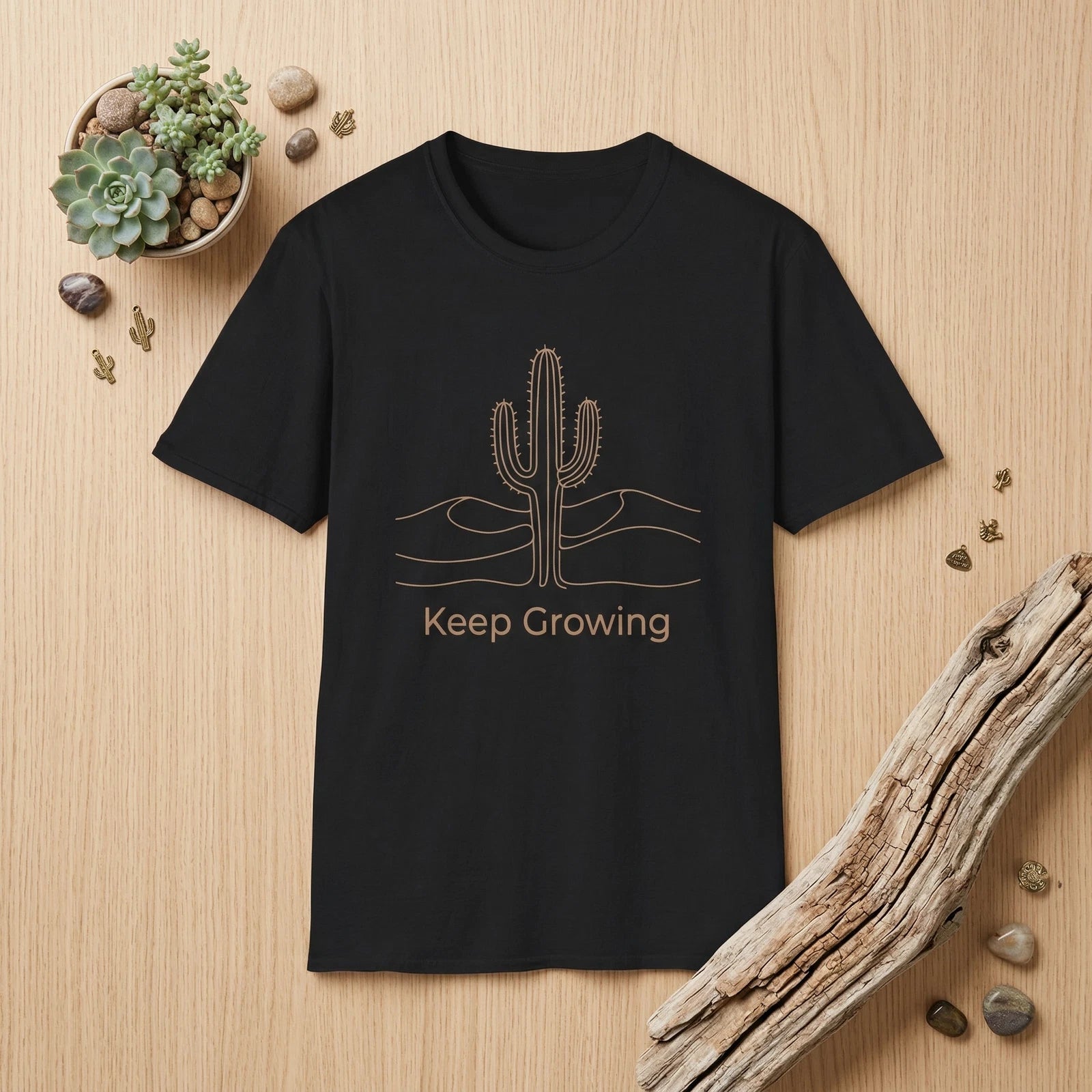 Desert Solitude Minimalist Graphic Tee