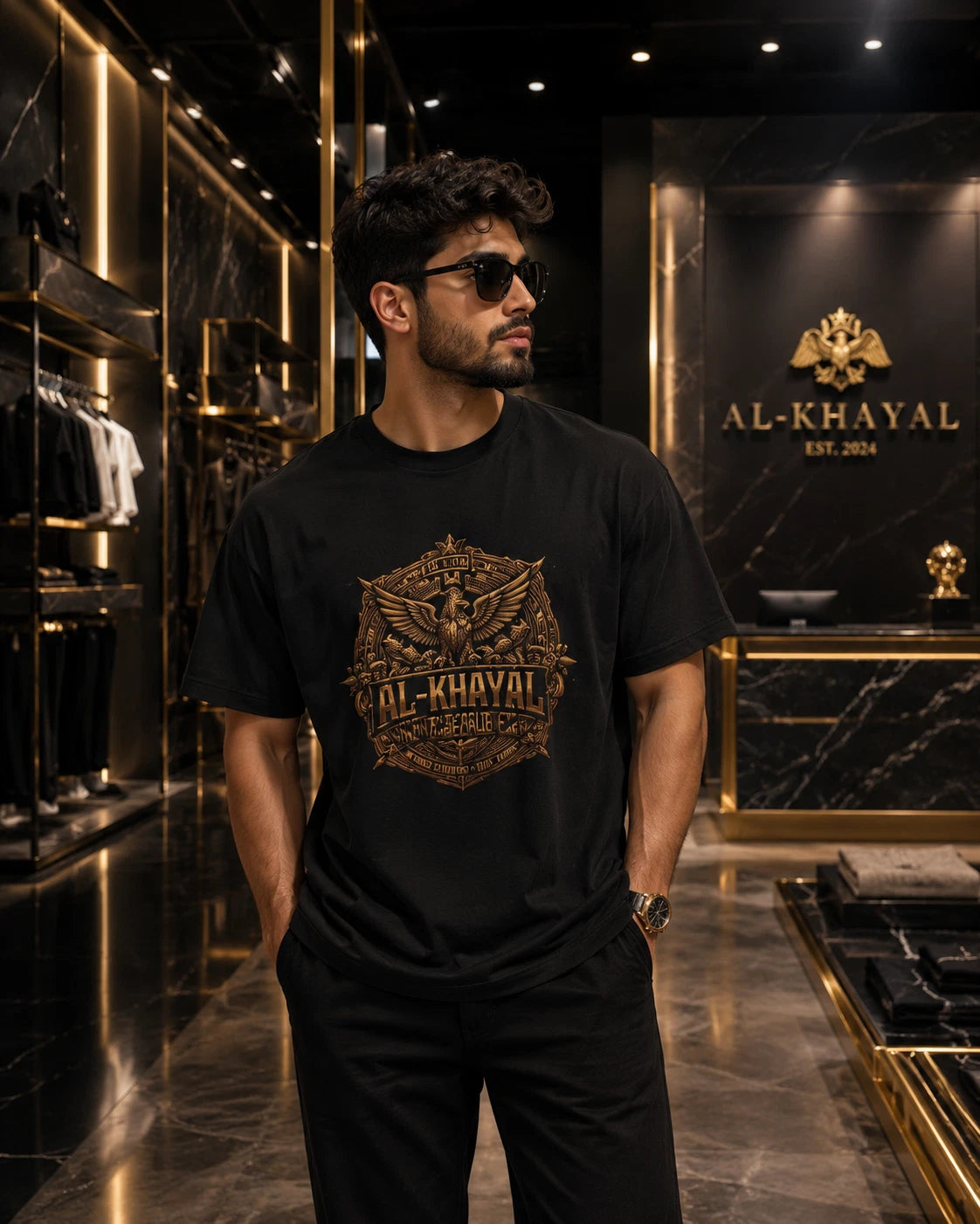 OKStreetwear Off Road Oversized T-Shirt Men Black Streetwear Graphic Tee