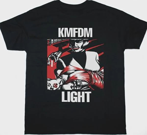 KMFDM Light Industrial Resistance New Black Graphic Edition T-Shirt