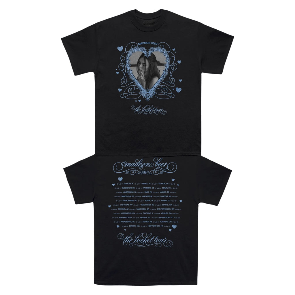 Madison Beer The Locket Tour Merch Black Unisex T-shirt