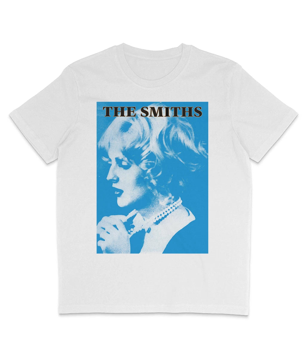 The Smiths - Sheila Take A Bow - German 12" - Blue - Organic T-Shirt - Morrissey
