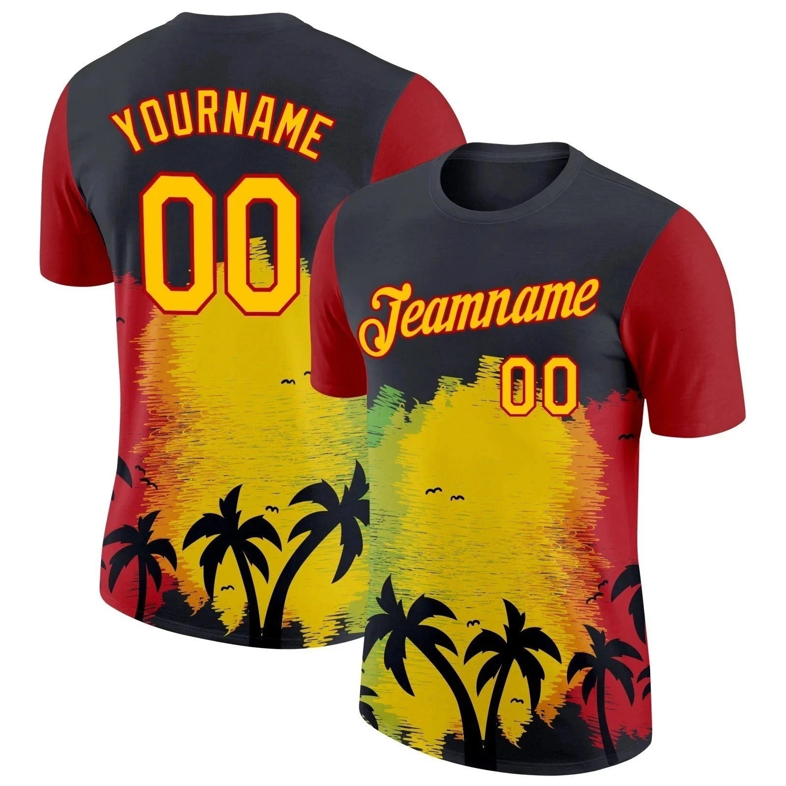 10 Custom Sublimation T Shirts Pack Personalized Team Logo Name Interlock Tee