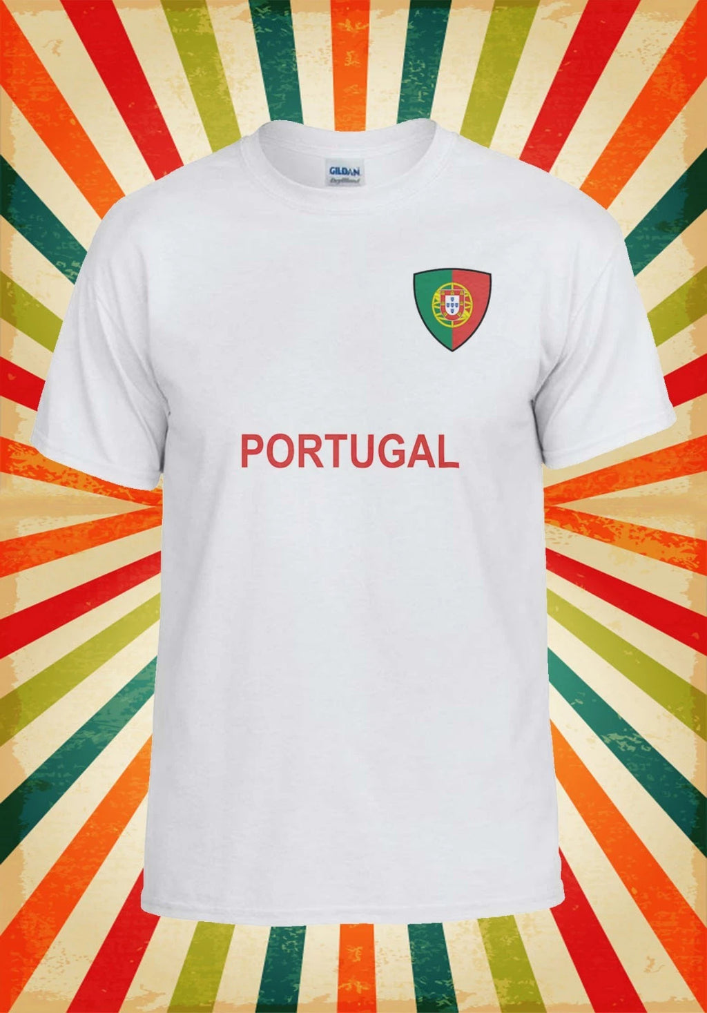 Portugal National Flag Pocket World Men Women Vest Tank Top Unisex T Shirt 1659