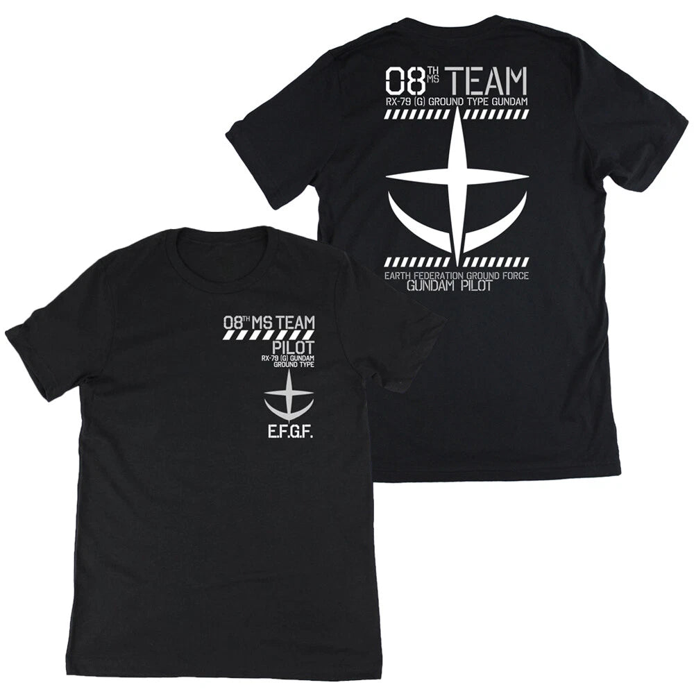 Gundam EZ8 08th MS Team Shiro Amada Karen Joshua Pilot Anime Graphic Art T-Shirt