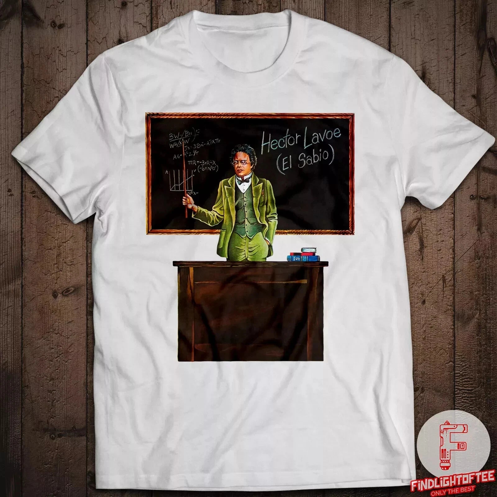 Hector Lavoe El Sabio The Wise vintage 1980 Héctor Lavoe Fania All-Stars t shirt