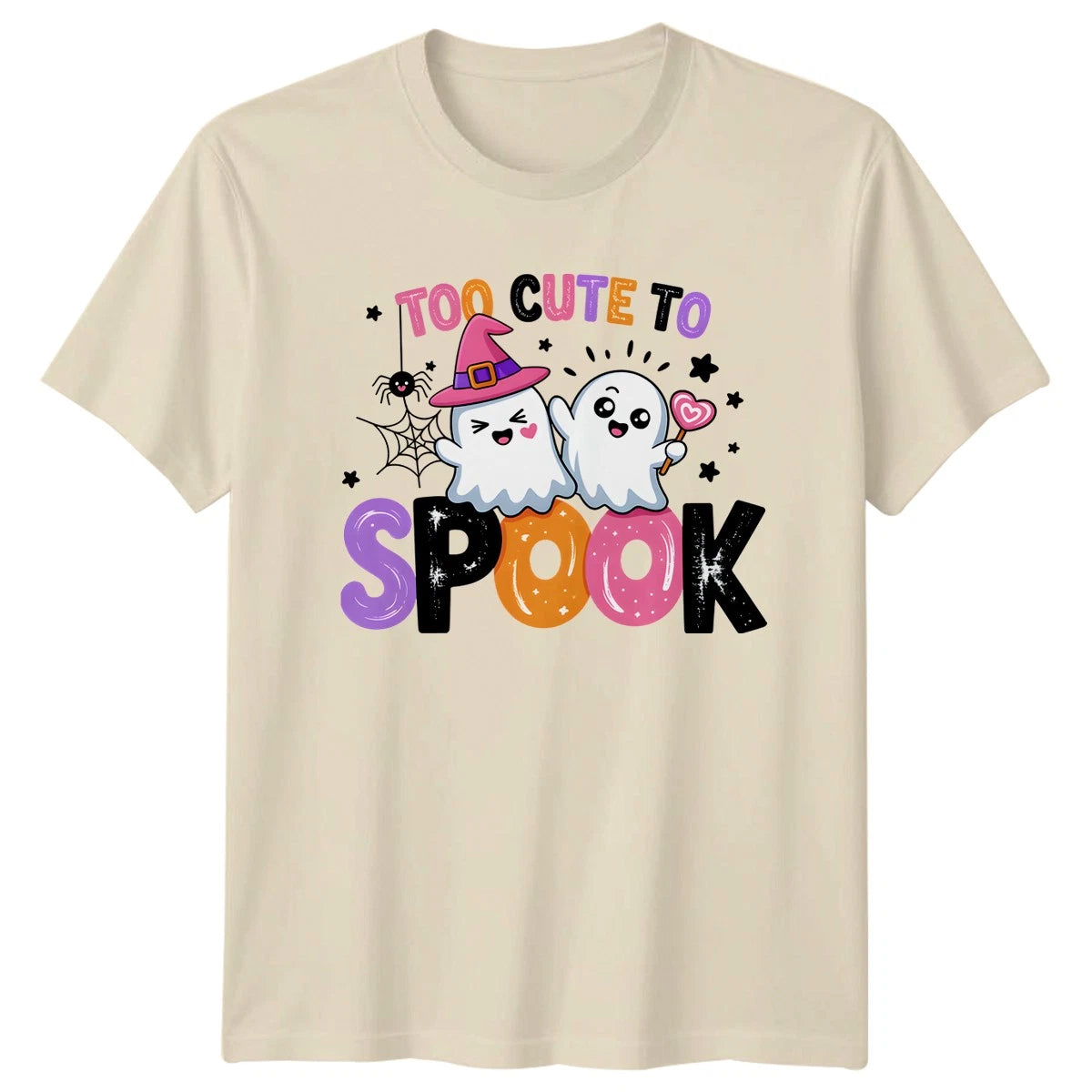 Too Cute To Spook T-Shirt Cute Halloween Halloween Gift For Him And Her