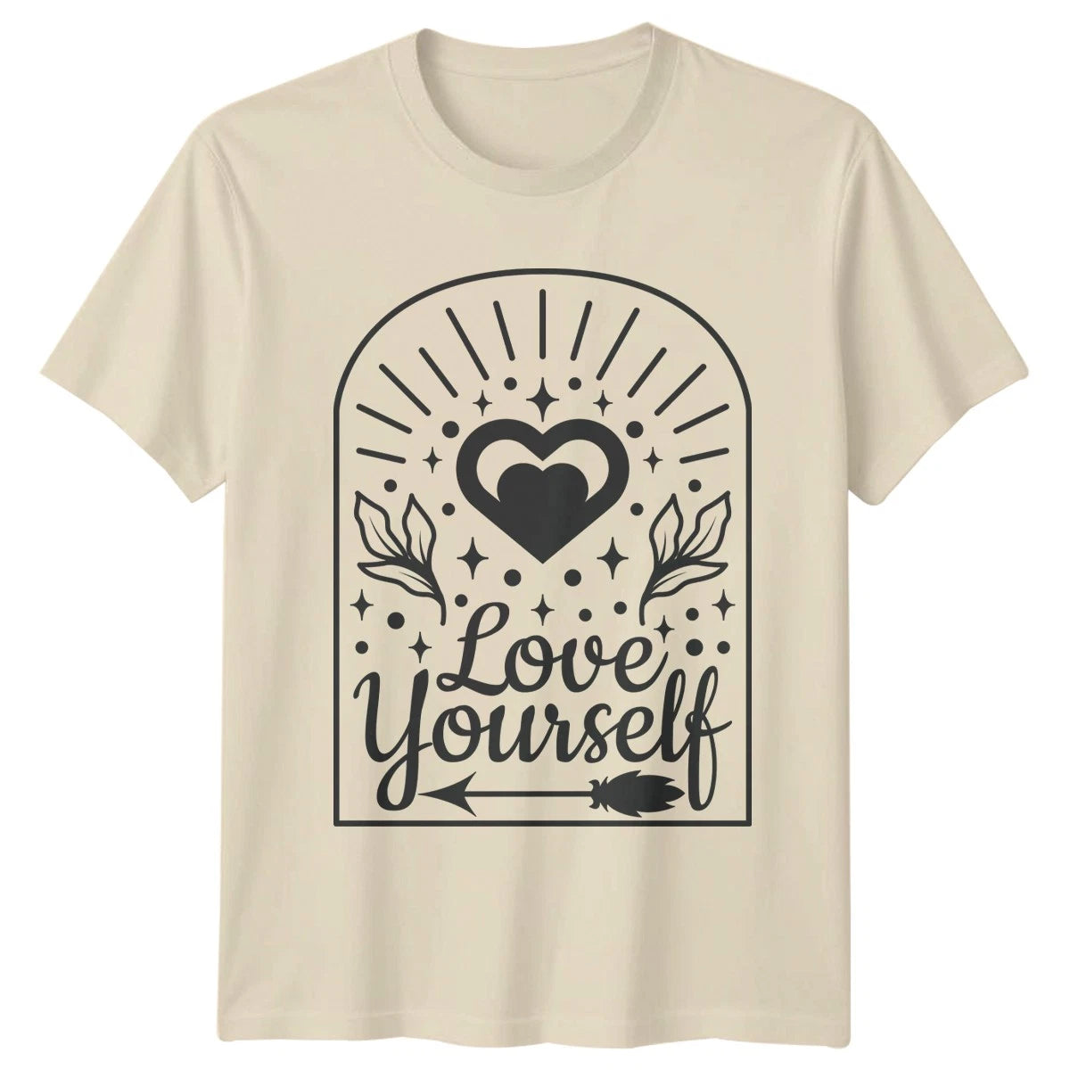 Love Yourself T-Shirt Boho Aesthetic Self Care Valentines Gift For Him And Her