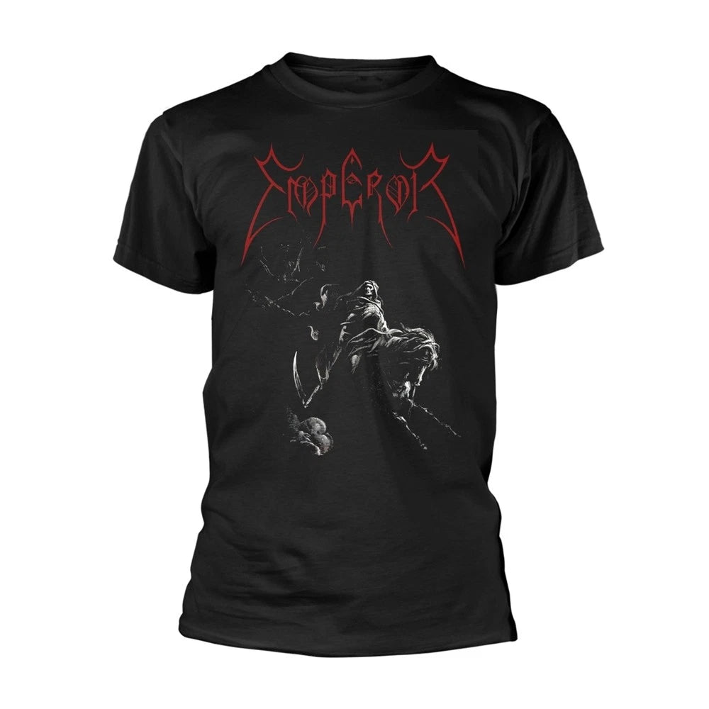 EMPEROR - RIDER 2005 BLACK T-Shirt, Front & Back Print XX-Large