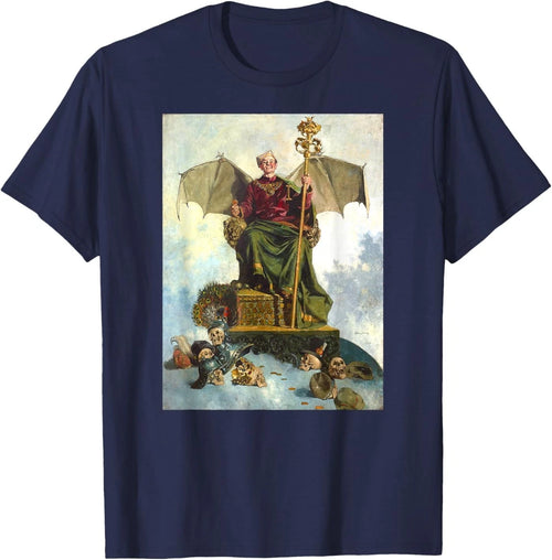 Allegory of Satan Painting Ludwik Stasiak 1900 T-Shirt