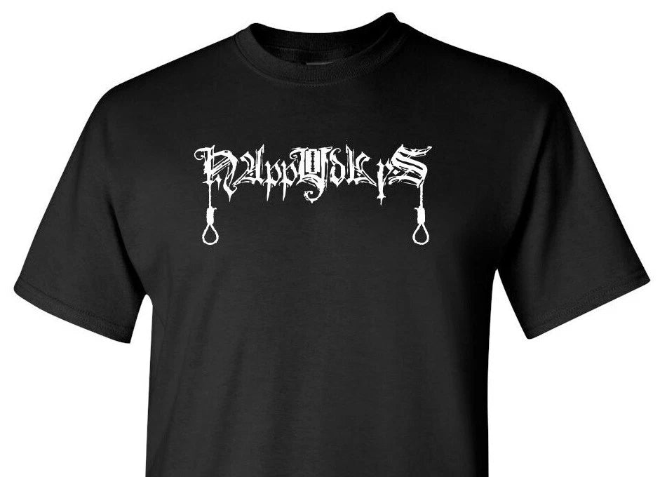 Happy Days T-Shirt black metal