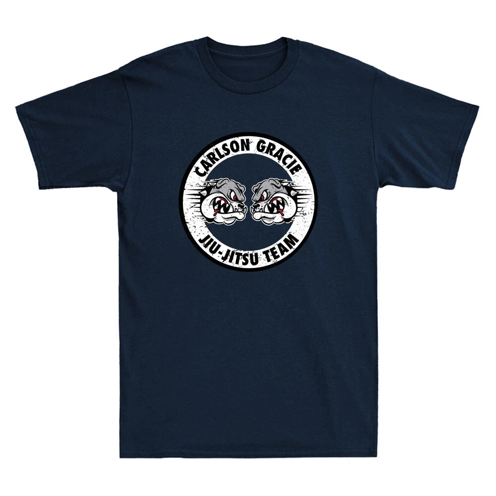 BJJ Brazilian Gracie Jiu-Jitsu Team Retro Style Funny Men's Short Sleeve T-Shirt