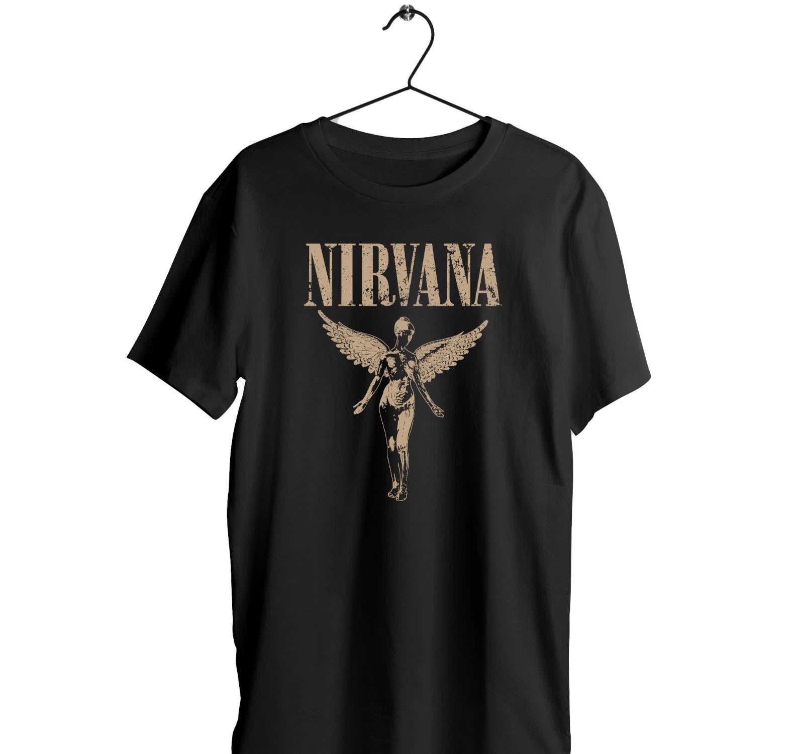 Golden In Utero T-Shirt - light Polyester  Grunge Alternative Rock Punk tee
