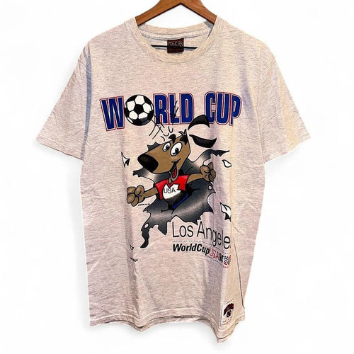 90s Vintage World Cup Los Angeles Soccer AOP Tee Size Large