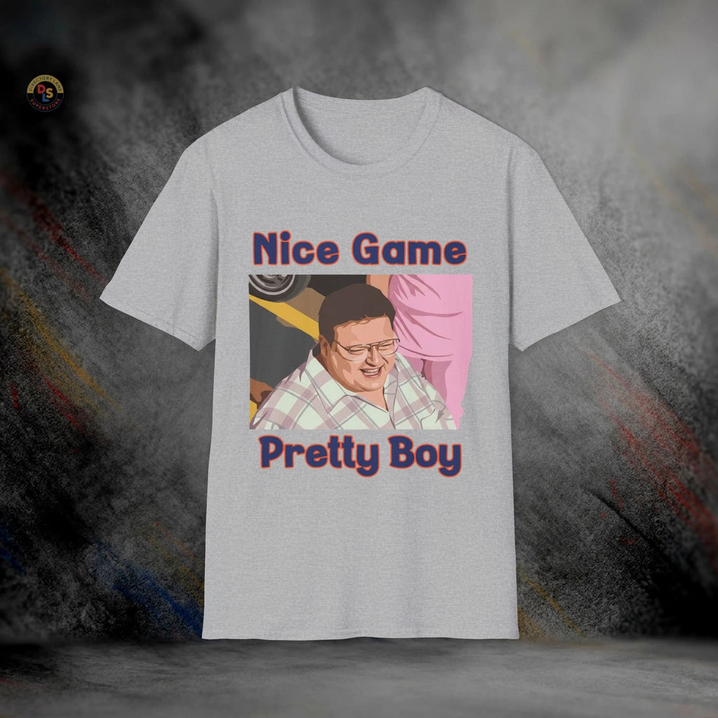 Newman Nice Game Pretty Boy Seinfeld T-Shirt | Softstyle Tee