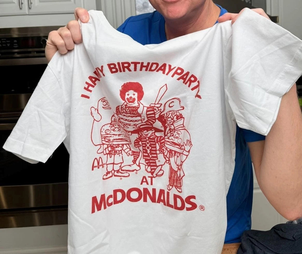 I Had my Birthday Party at Mcdonald’s 2025 T-Shirt