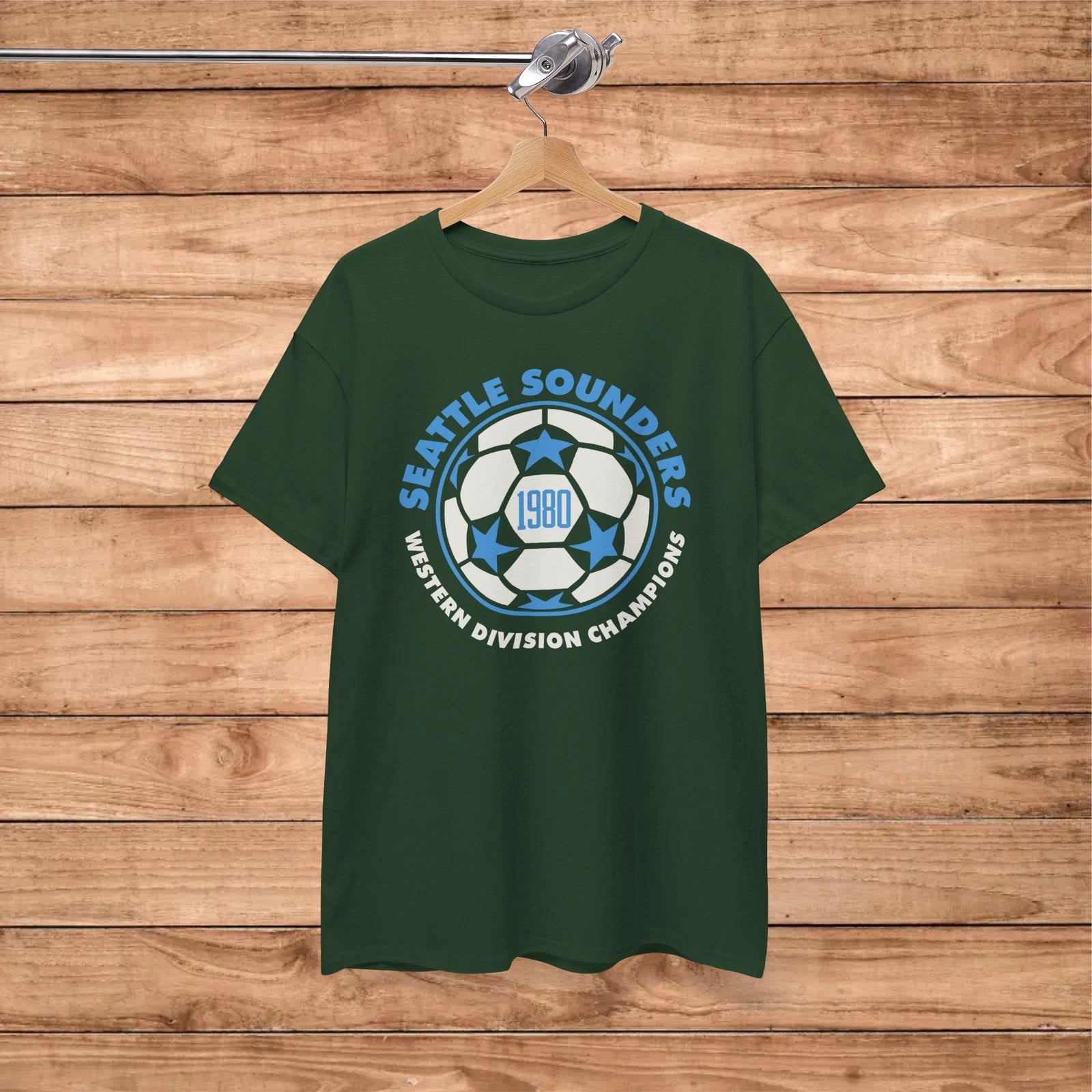 Seattle Sounders 1980 Western Division Champs Soccer Premium Unisex T-Shirt