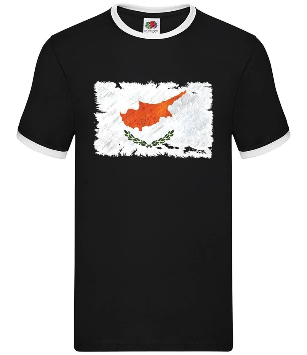 Cyprus Grunge Style Flag - Men Ringtone - Cypriot Country Travel Flags