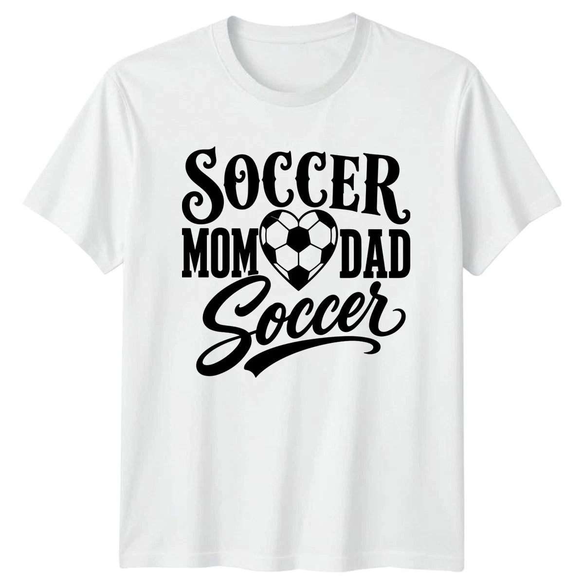 Soccer Mom Dad Soccer T-Shirt Soccer Parents Soccer Gift For Him And Her