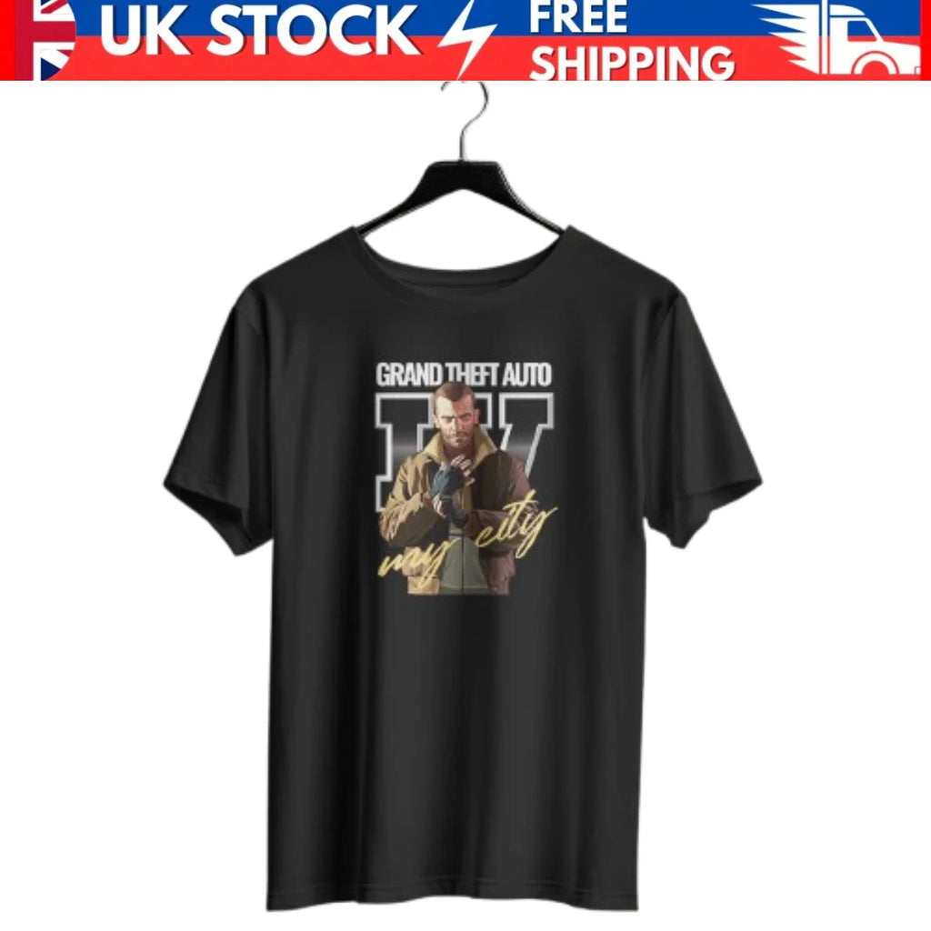 Wildstallion Inspired by GTA IV Niko Cover Art T-Shirt