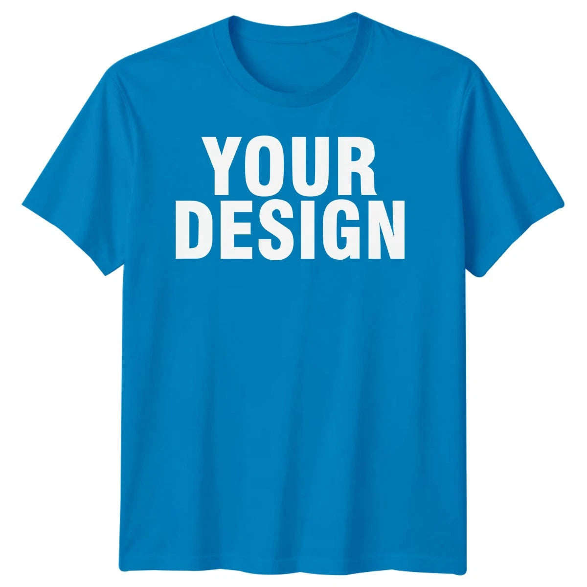 Custom Personalised Mens T-Shirt Your Design Printed Tee