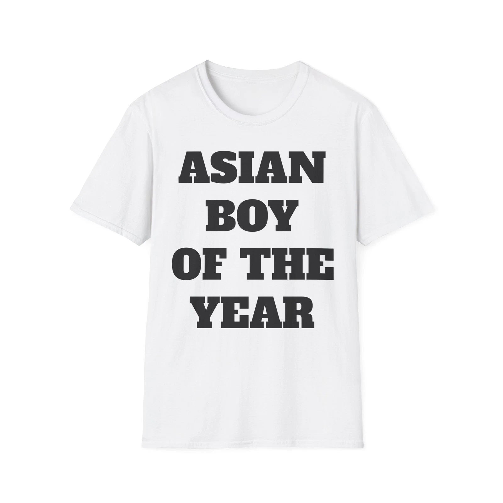 Asian Boy Of The Year T-Shirt, Unisex Tee, Cute Asian Kid, Trendy Youth Shirt