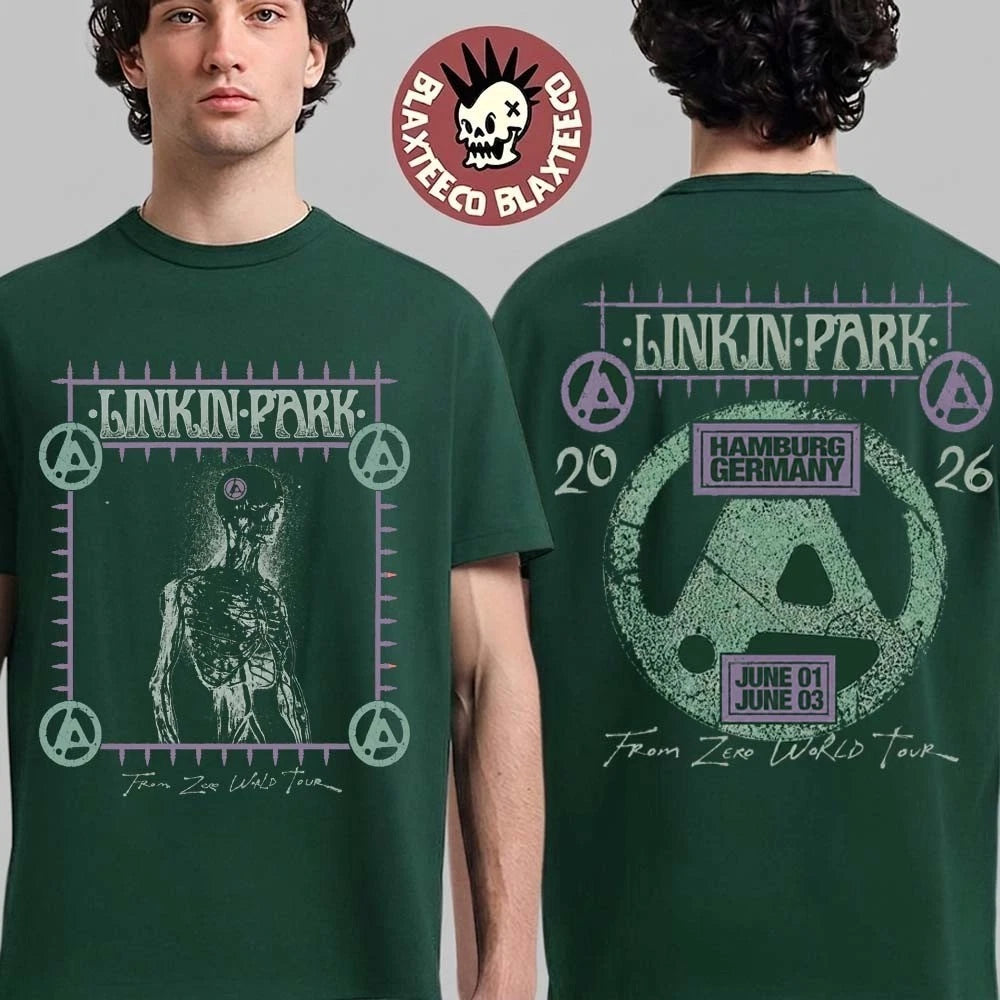 Linkin Park Hamburg 2026 Shirt, From Zero World Tour Tee, Germany Concert TShirt