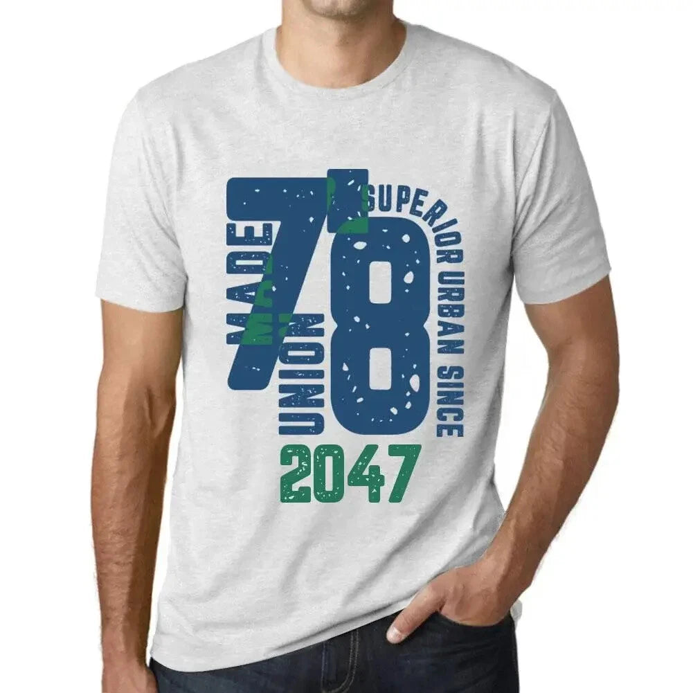 Men's Graphic T-Shirt Superior Urban Style Since 2047 Eco-Friendly Limited
