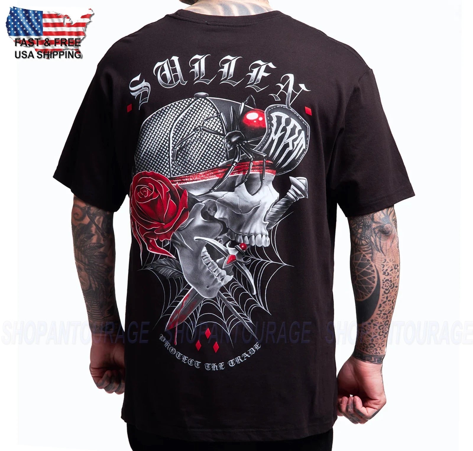 Sullen Art Collective Latrobro Standard Fit SCM8049 Short Sleeve Men`s T-shirt