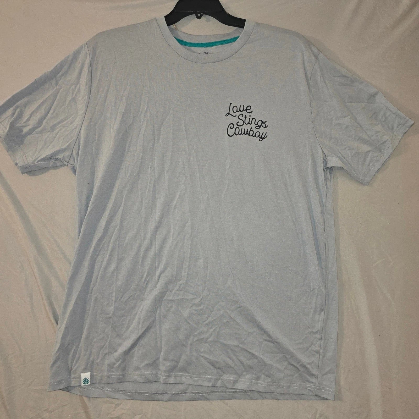 Sendero Provisions Co T-Shirt XXL Mens Light Blue Love Stings Cowboy Scorpion
