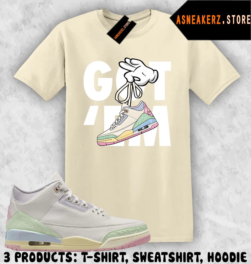 Shirt Matching AJ 3 Spring is in the Air 2026 Match Sneaker Sneakerhead Got Em
