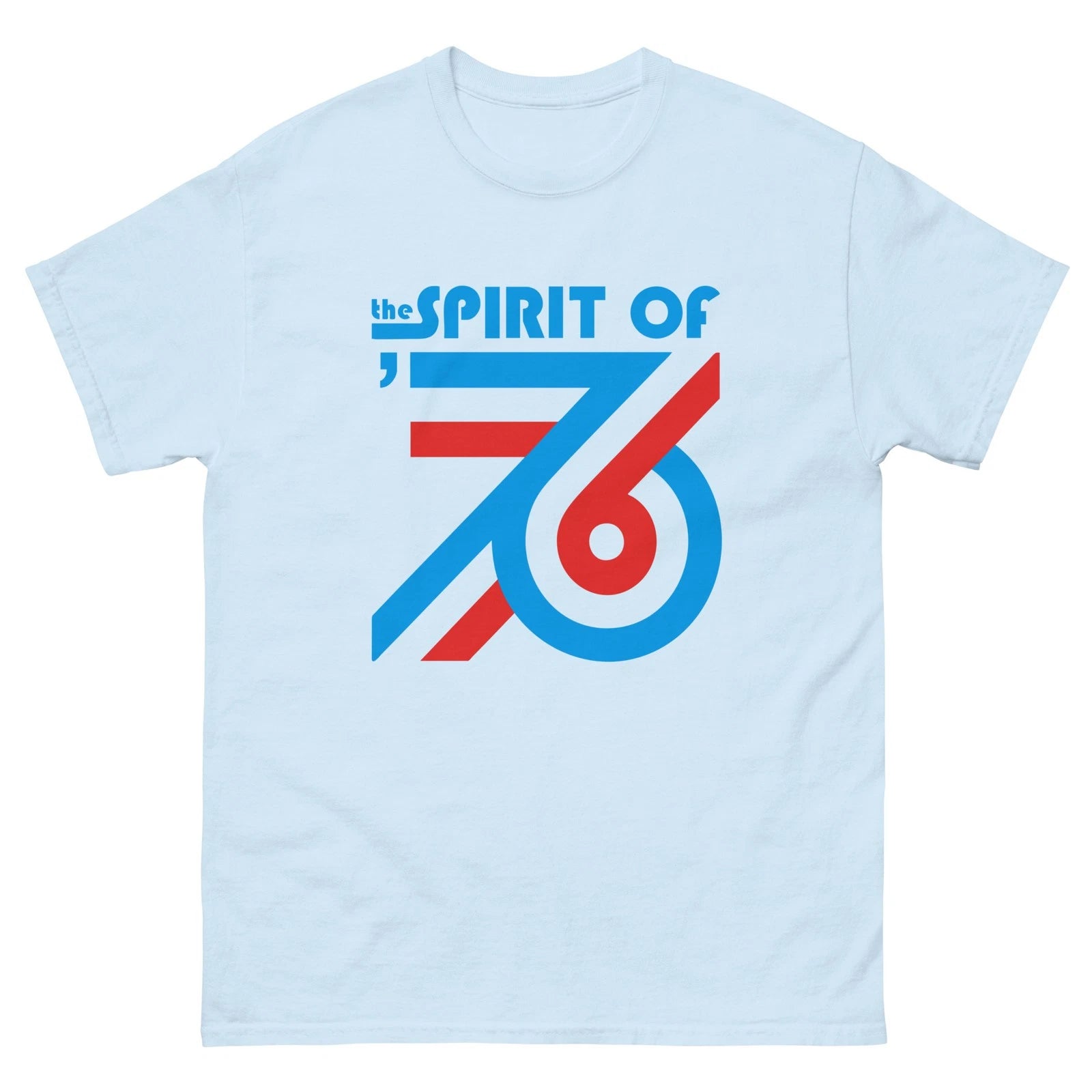 Spirit of 76 T Shirt Vintage American Bicentennial 1976 Patriotic Tee
