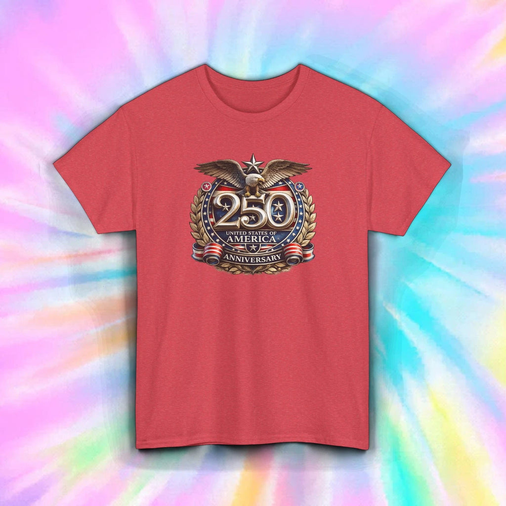 America 250 Anniversary Shirt Patriotic Eagle USA Graphic Tee Gift S-5XL